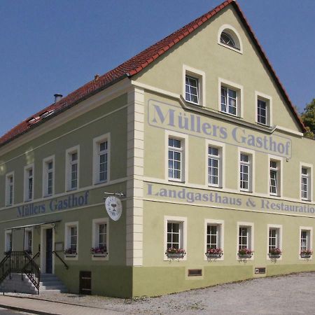 Landgasthaus Muellers Gasthof Radeberg Exterior photo