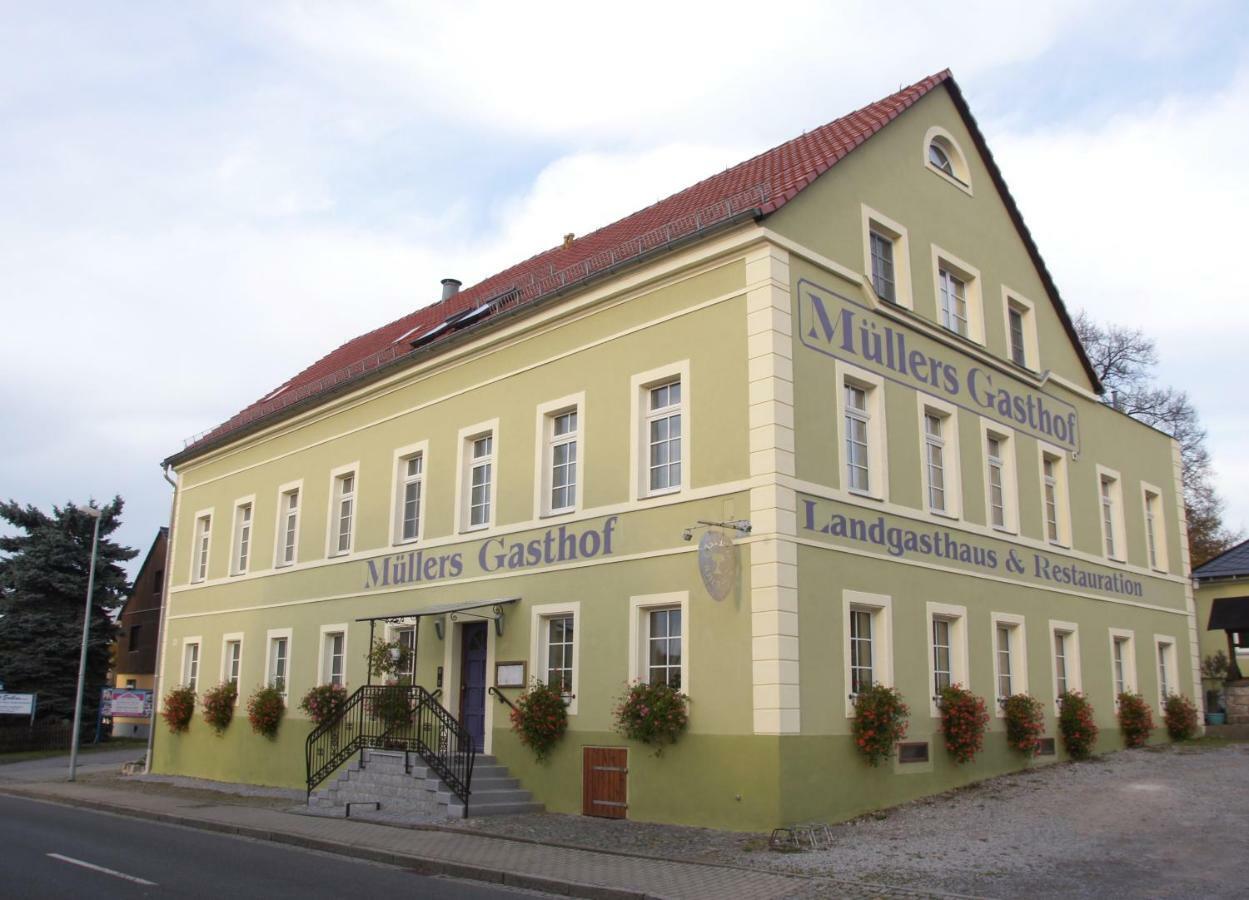 Landgasthaus Muellers Gasthof Radeberg Exterior photo